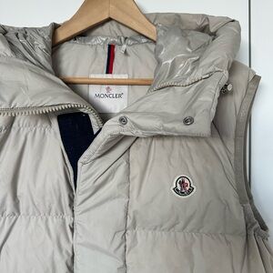 Moncler Liane Gilet – Beige Women’s Down Vest